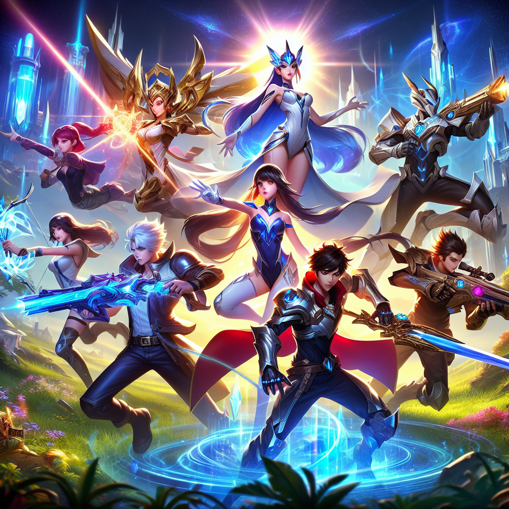 Epic Crossover: Kulit yang terinspirasi anime di legenda seluler