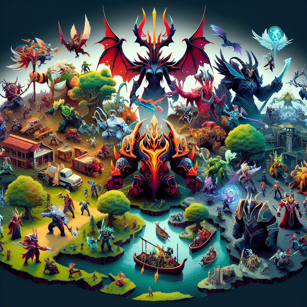 Panduan Utama Dota 2 Murni: Strategi, Pahlawan, dan Tip