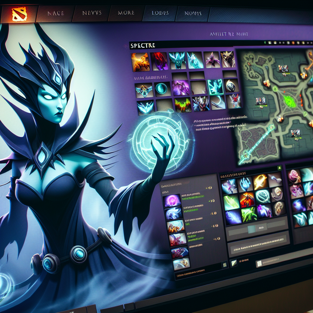 Menguasai Spectre di Dota 2: Strategi, Build, dan Tips